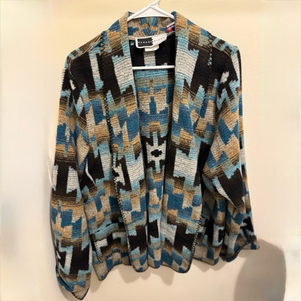Geometric Patterned Women's Sweater